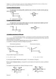 1Â°) Source idÃ©ale de tension I (A) U (V) E E Ex : alimentation ...