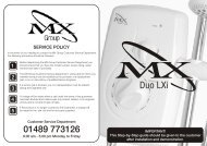 MX Duo LXI Installation Guide - Advancedwater.co.uk