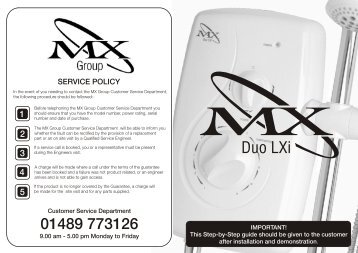 MX Duo LXI Installation Guide - Advancedwater.co.uk