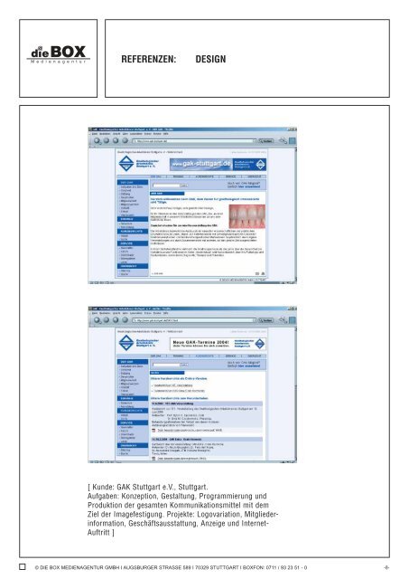 Information ist die Urkraft des Universums. - die BOX Medienagentur ...