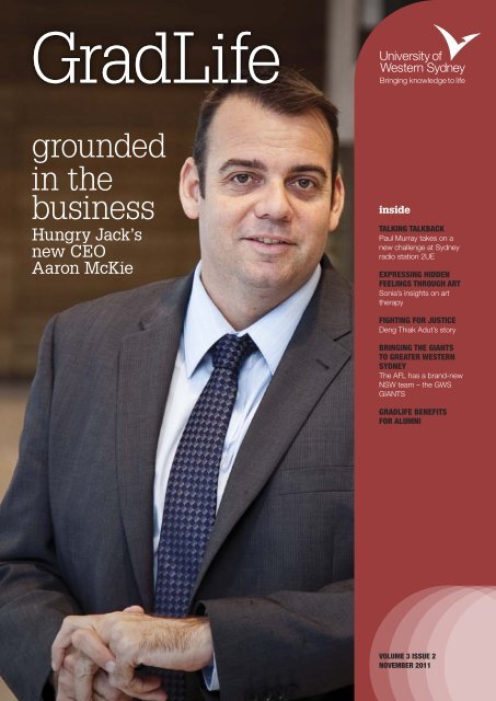grounded in the business - University of Western Sydney