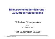 PrÃ¤sentation Prof. Dr. Christoph Spengel - Berliner SteuergesprÃ¤che ...