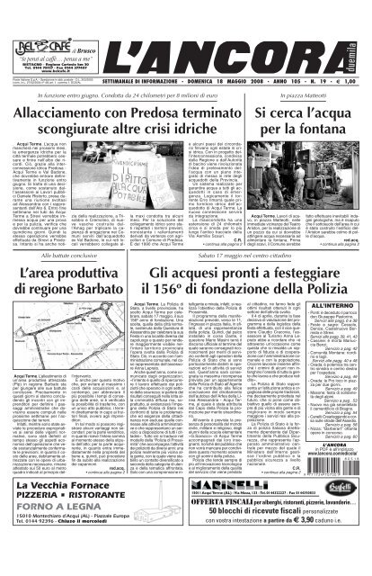 Acqui Terme L Ancora