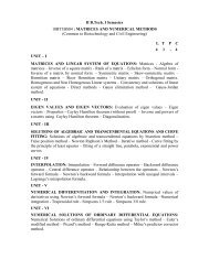 II B.Tech - Civil (SVEC-10) - Vidyanikethan