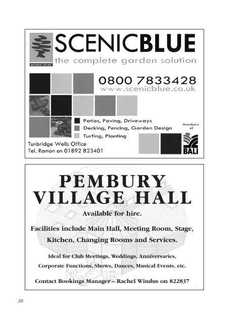 Issue 116 - the Pembury Village Website