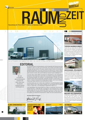 RAUM und ZEIT - Graeff Container- und Hallenbau GmbH