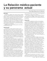 La RelaciÃ³n mÃ©dico-paciente y su panorama actual - Centro de ...