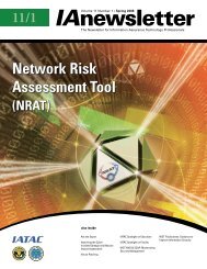 Network Risk Assessment Tool (NRAT) - IAC - Defense Technical ...