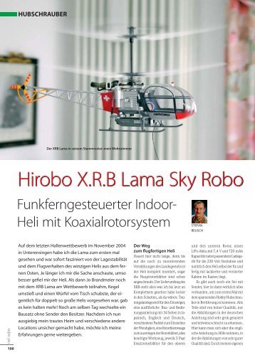 Hirobo X.R.B Lama Sky Robo