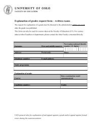 Explanation of grades request form â written exams