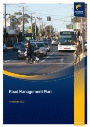 Road Management Plan - Brimbank City Council