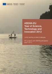 ASEAN-EU Year of Science, Technology and Innovation 2012