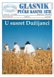 Svibanj 2009 - PuÄka Kasina 1878