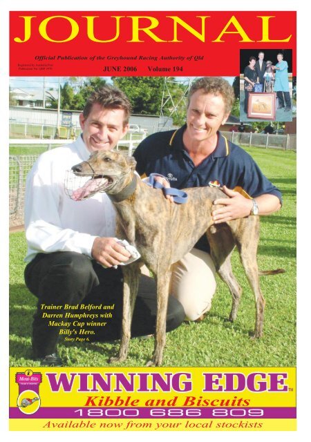 Kibble and Biscuits - Greyhounds Queensland