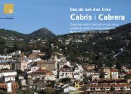 Des del turÃ³ d'en Cirer: Cabrils i Cabrera - CapGros.com