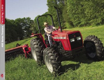 View the 400 Series Brochure - Hamilton Tractor & Equipment