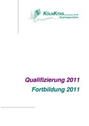 Programm FoBi 2011 - KölnKitas