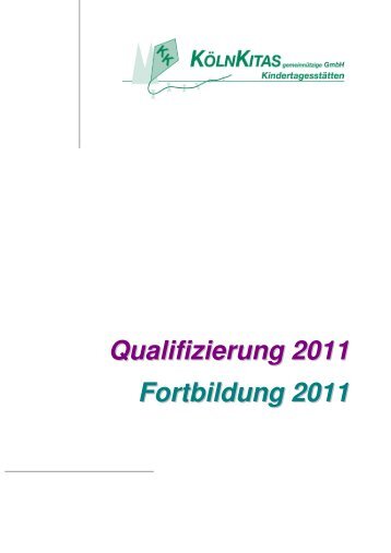 Programm FoBi 2011 - KölnKitas