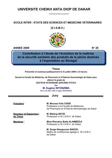 Contribution Ã  l'Ã©tude de l'Ã©volution de la maÃ®trise de la ... - BEEP