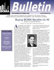 BOMA Bulletin - Sept/Oct2004 Edition - BOMA SF