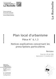 Plan local d'urbanisme - La Rochelle