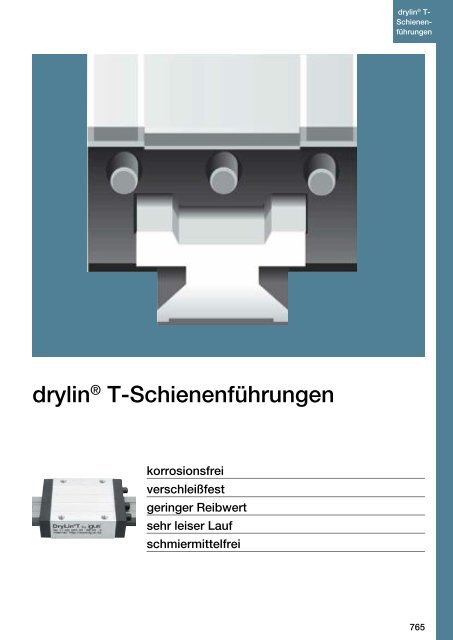 drylinÂ® T-SchienenfÃ¼hrungen - Igus