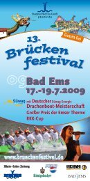 Brücken festiva l 13. - Bad Emser Brückenfestival
