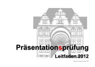 Leitfaden fÃ¼r PrÃ¤sentationsprÃ¼fung - Heinrich-von-Gagern-Gymnasium