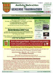 Gemeindeball 2011 - Gemeinde Thannhausen