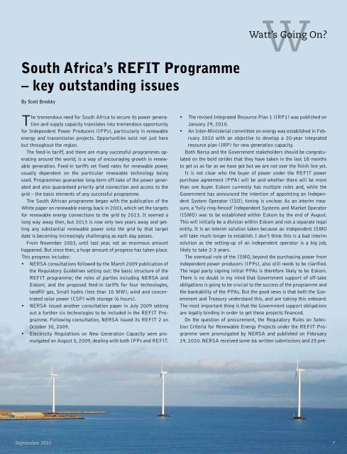 download a PDF of the full September 2010 issue - Watt Now ...