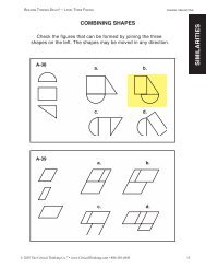 Building Thinking SkillsÂ® Level 3 Figural - The Critical Thinking Co.