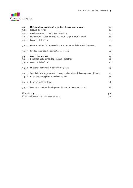 rapport - Cour des comptes