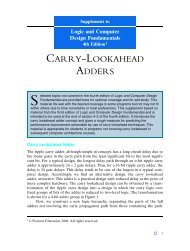 CARRY-LOOKAHEAD ADDERS