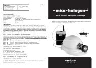 HL-150 Halogen - Mica Elektro OY Ltd