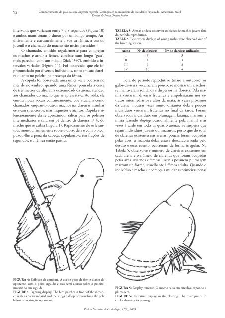 art01 - omena jÃºnior.indd - Sociedade Brasileira de Ornitologia