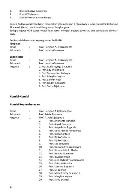 Buku Data dan Informasi ITB 2012