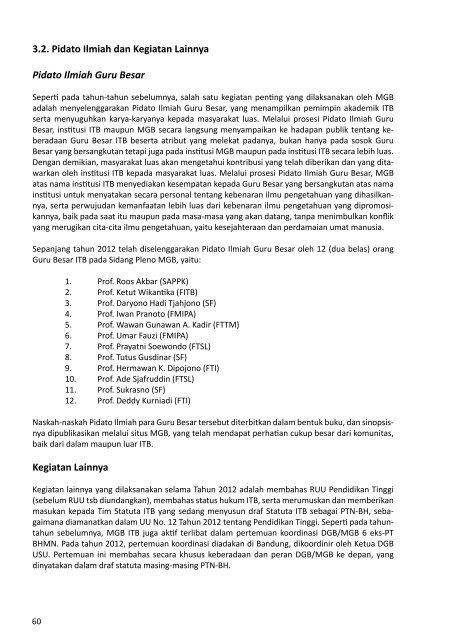 Buku Data dan Informasi ITB 2012