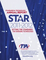 annual report - Telecommunications Industry Association