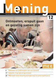 Ontmoeten, eropuit gaan en gezellig samen zijn - MEE Zuidoost ...