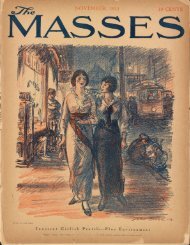 The Masses Vol. 5, No. 2 (November 1913) - Brown University Library