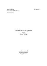 mémoire de M2