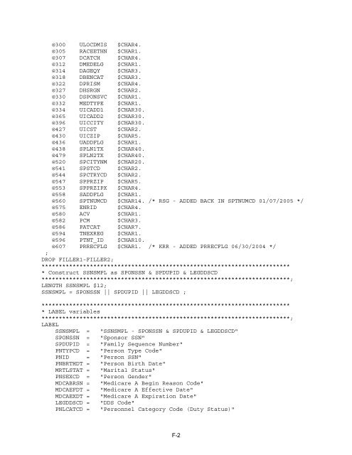 2006 HCSDB Adult Sampling Report - Tricare