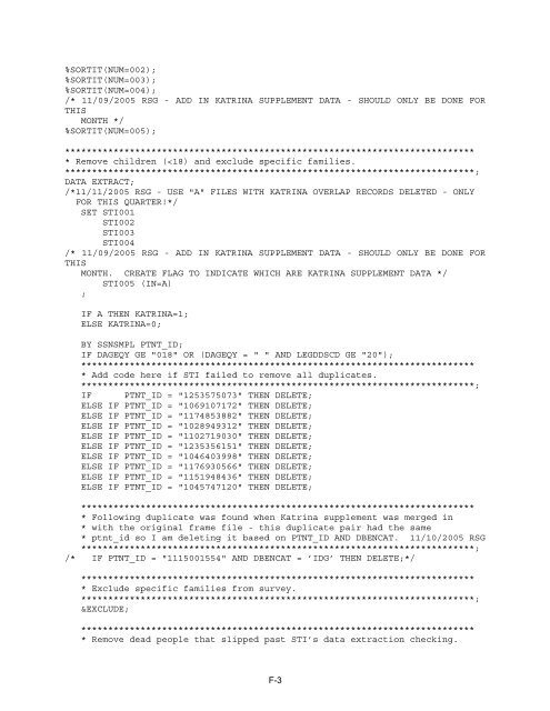 2006 HCSDB Adult Sampling Report - Tricare