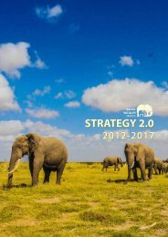 KWS Strategic Plan 2012 - 2017 - Kenya Wildlife Service