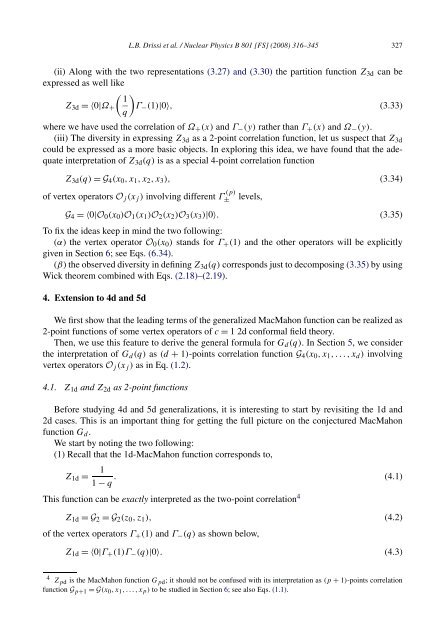 Contributions Ã  l'Etude du Vertex Topologique en ThÃ©orie ... - Toubkal