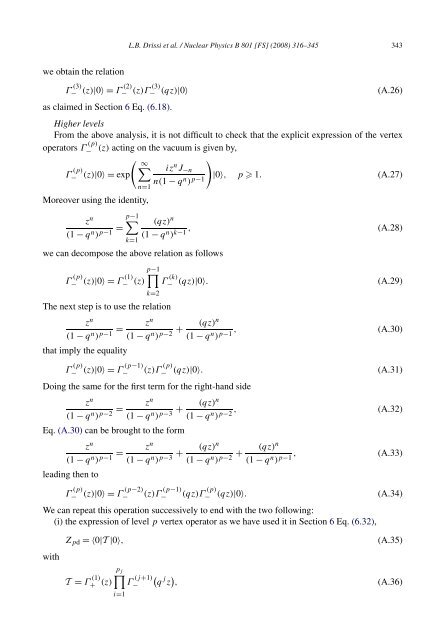 Contributions Ã  l'Etude du Vertex Topologique en ThÃ©orie ... - Toubkal