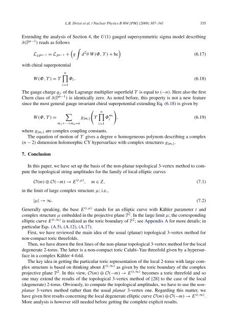 Contributions Ã  l'Etude du Vertex Topologique en ThÃ©orie ... - Toubkal