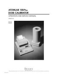 ATOMLAB 100Plus DOSE CALIBRATOR BIODEX