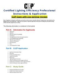 CLEP Application / Study Guide Booklet Live Testing Version