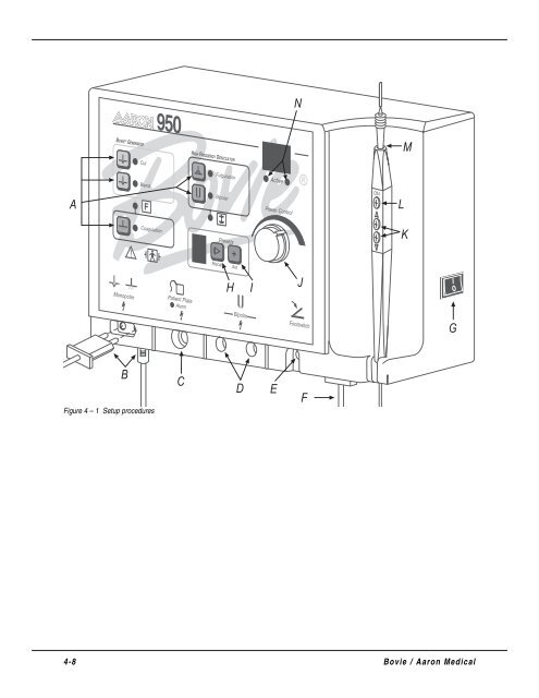 Aaron Bovie 950 User Manual - Med-E-Quip Locators